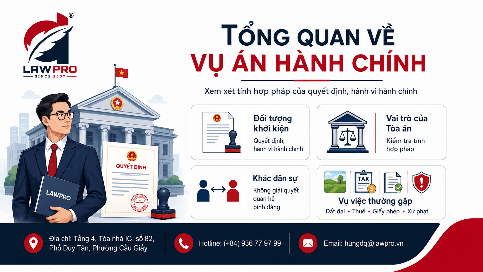 Tổng quan về vụ án hành chính